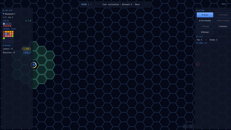 Component-level battle damage view
